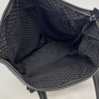 Gucci Tote Bag Canvas Black Silver — view 4