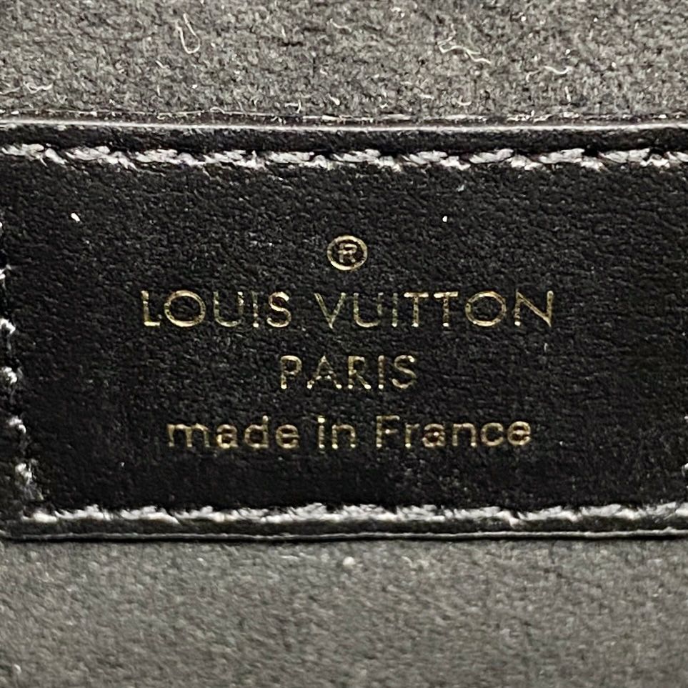 Louis Vuitton Shoulder Bag Monogram Padlock on Strap Noir — view 5