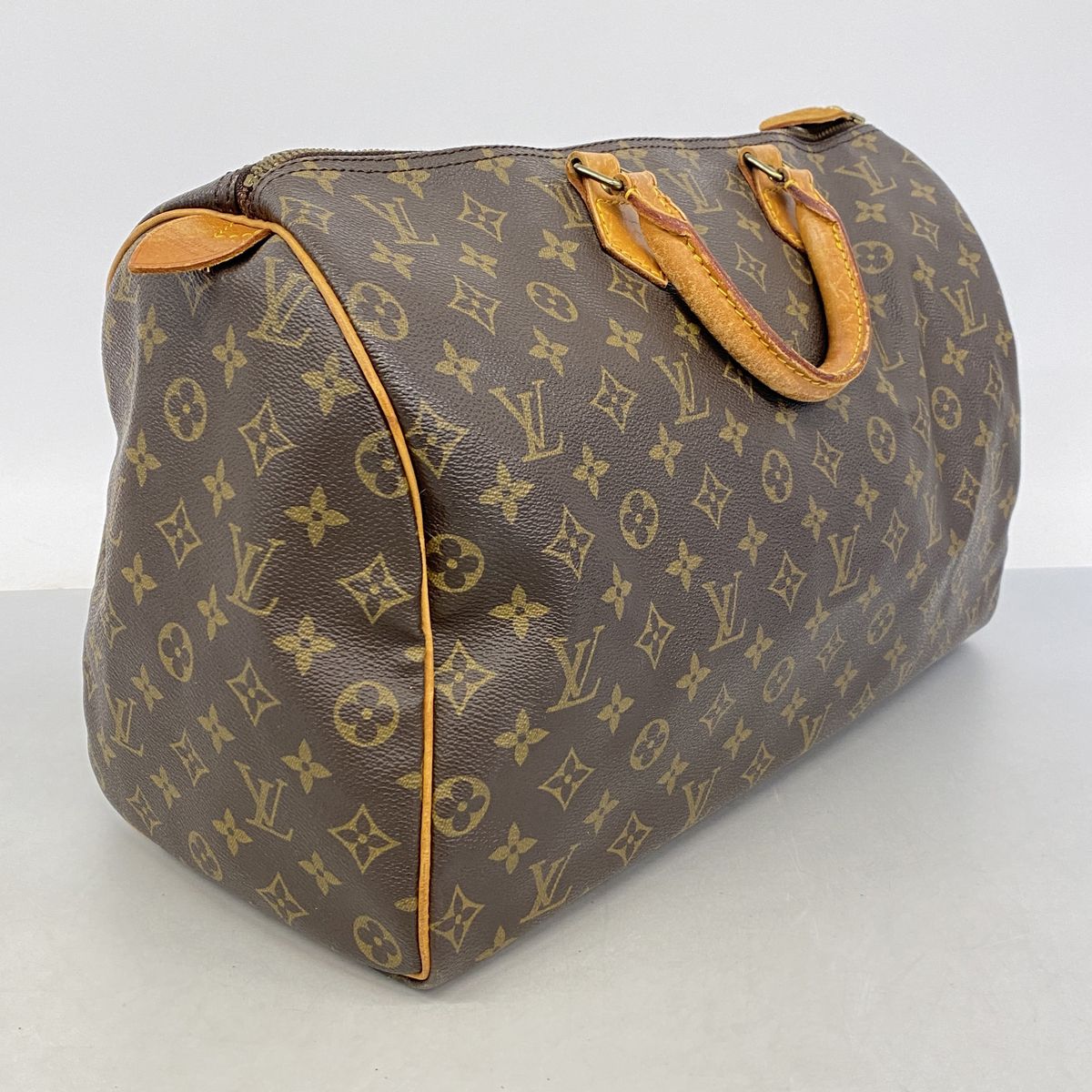 Louis Vuitton Handbag Monogram Speedy 40 Brown — view 2