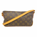 Louis Vuitton Shoulder Bag Monogram Trotteur Brown
