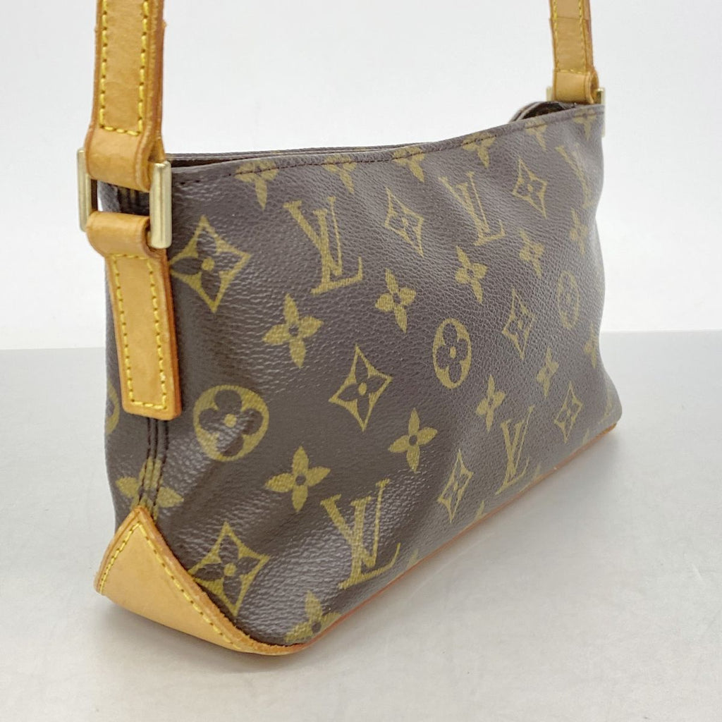 Louis Vuitton Shoulder Bag Monogram Trotteur Brown — view 2