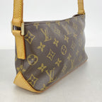 Louis Vuitton Shoulder Bag Monogram Trotteur Brown — view 2
