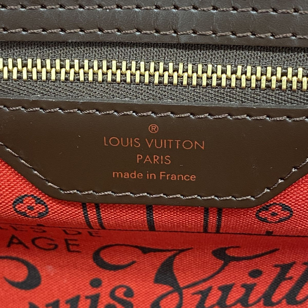 Louis Vuitton Tote Bag Damier Neverfull MM Ebene — view 5