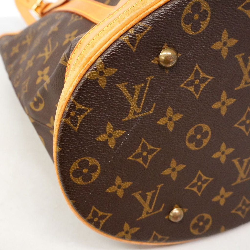 Louis Vuitton Tote Bag Monogram Bucket GM Brown — view 6