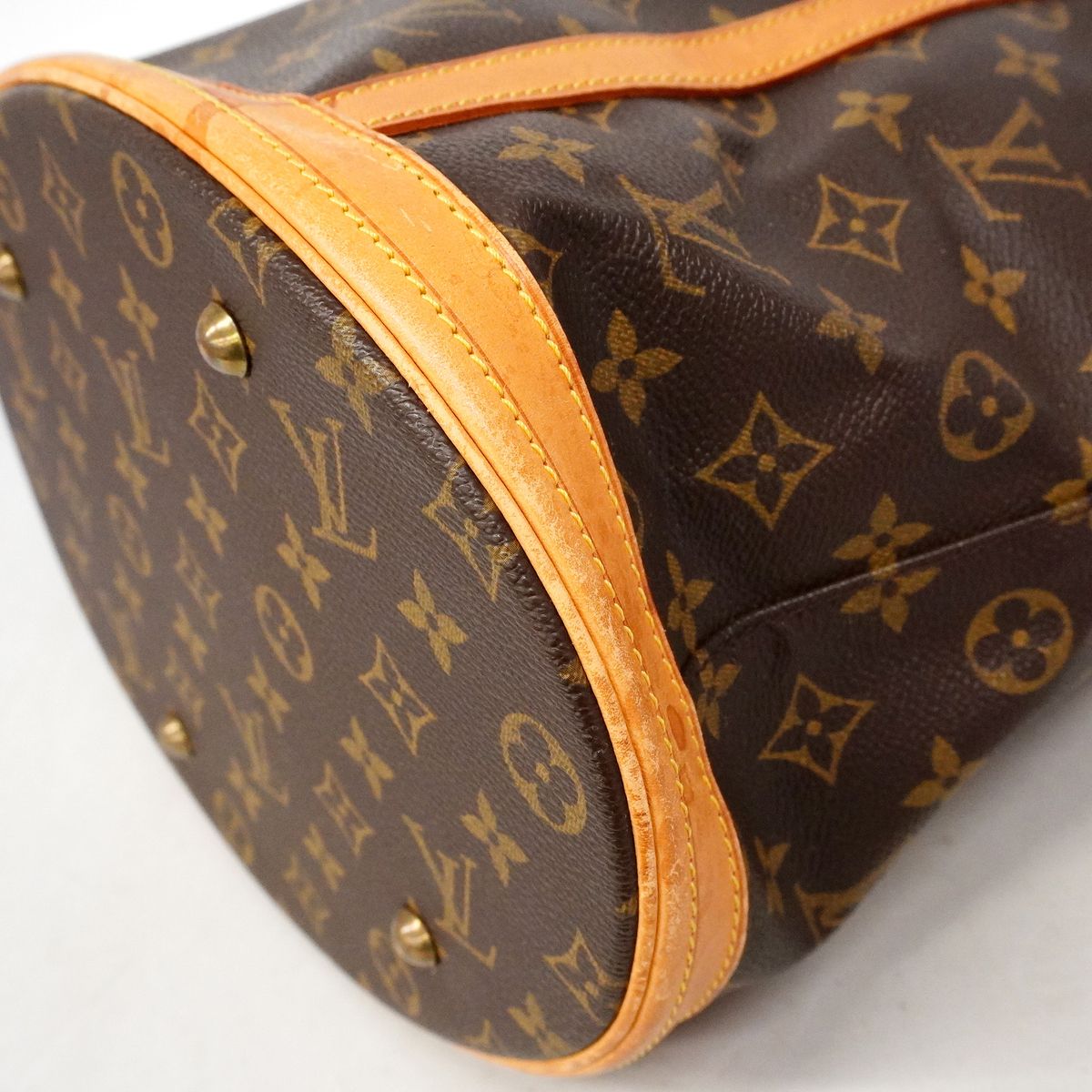 Louis Vuitton Tote Bag Monogram Bucket GM Brown — view 7