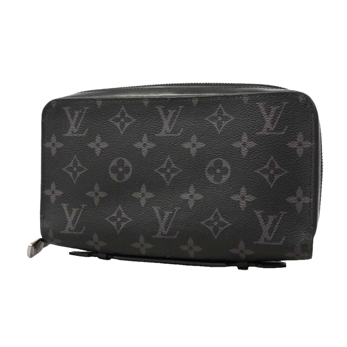 Louis Vuitton Wallet Monogram Eclipse Zippy XL Black