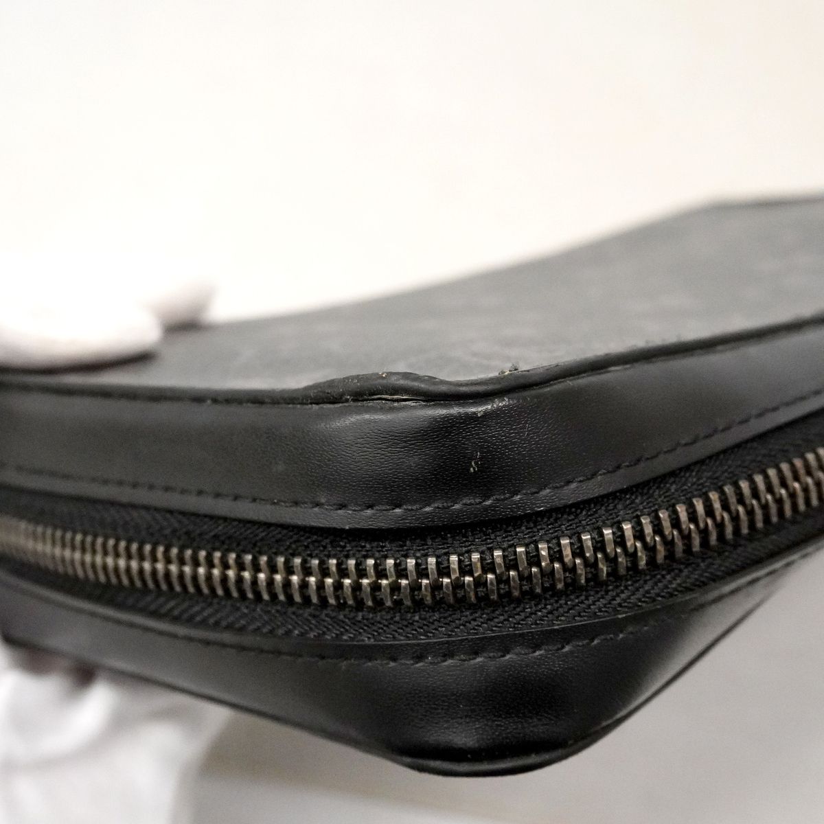 Louis Vuitton Wallet Monogram Eclipse Zippy XL Black — view 7