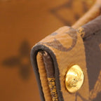 Louis Vuitton Handbag Monogram Giant Reverse On The Go PM Brown 2-Way Bag — view 6