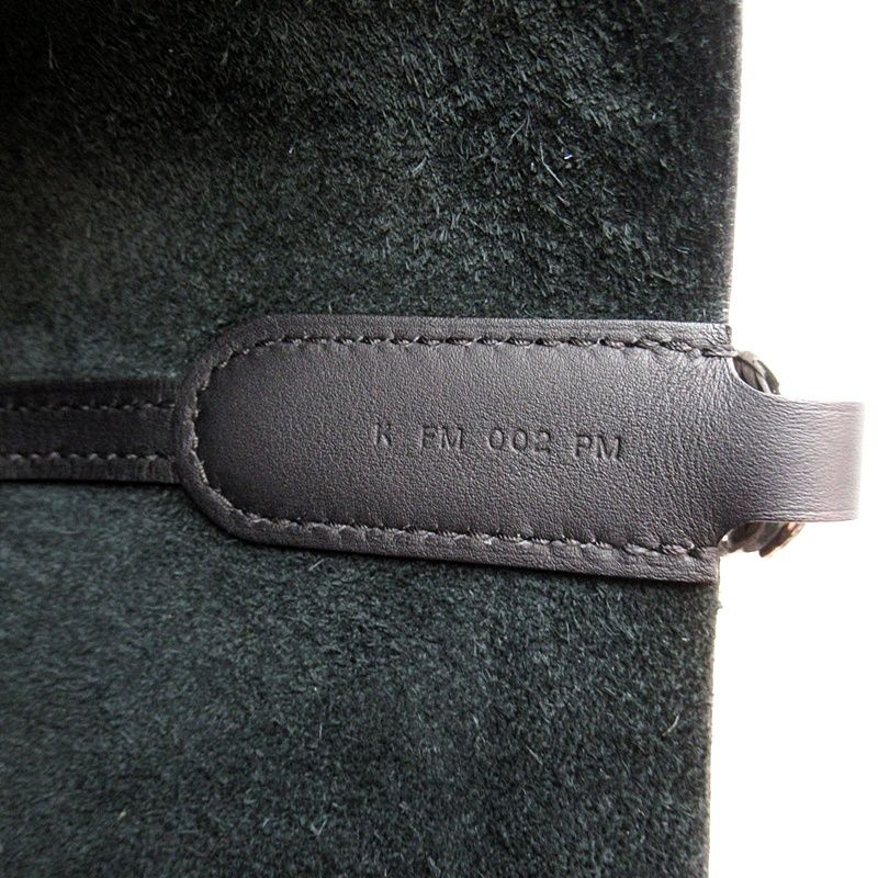 Hermes in the Loop 23 Taurillon Clemence Swift Handbag Black — view 8