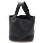 Hermes Picotin Lock MM Taurillon Clemence Veau Handbag