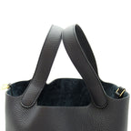 Hermes Picotin Lock MM Taurillon Clemence Veau Handbag — view 2