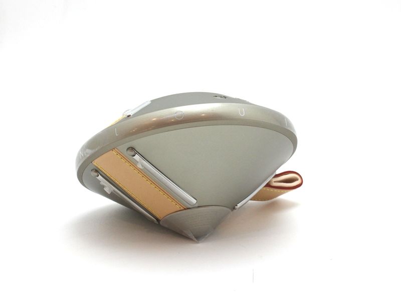 Louis Vuitton Nanogram Speaker Copper Silver Audio Equipment Calfskin Messenger — view 3