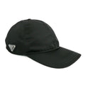 Prada Re-Nylon Baseball Cap Black Nylon XL 61 Hat