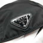 Prada Re-Nylon Baseball Cap Black Nylon XL 61 Hat — view 7
