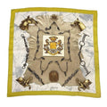 Hermes Carre 70 Scarf Parures Equestres Vintage Silk