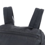 Prada Tessuto Nylon Triangle Logo Leather Backpack — view 2