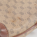 Gucci Micro GG Leather Canvas Shoulder Bag Crossbody Hand — view 8