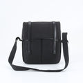 Dior Leather Shoulder Bag Crossbody Messenger Business Tote Black
