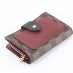 Louis Vuitton Damier Portefeuille Juliette Leather Bifold Wallet — view 4