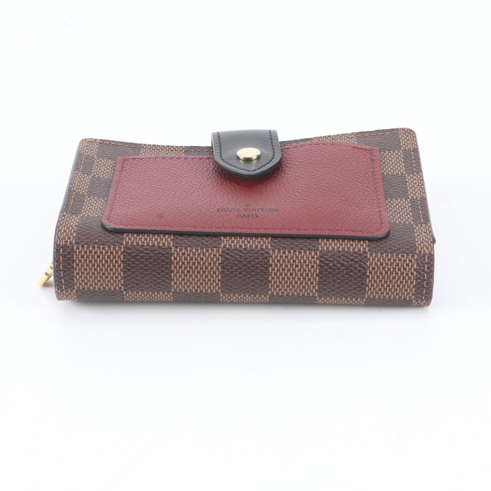 Louis Vuitton Damier Portefeuille Juliette Leather Bifold Wallet — view 5