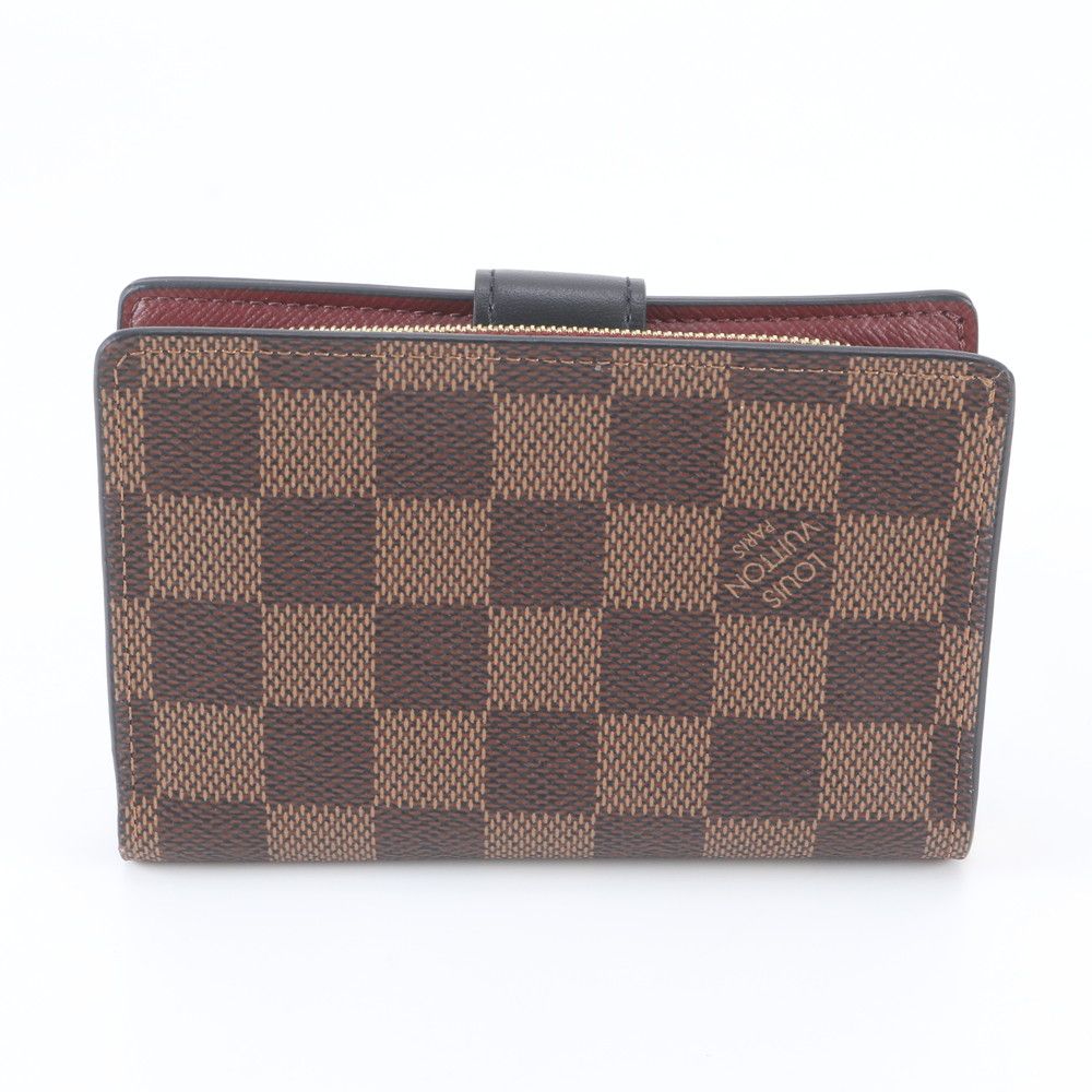 Louis Vuitton Damier Portefeuille Juliette Leather Bifold Wallet — view 2