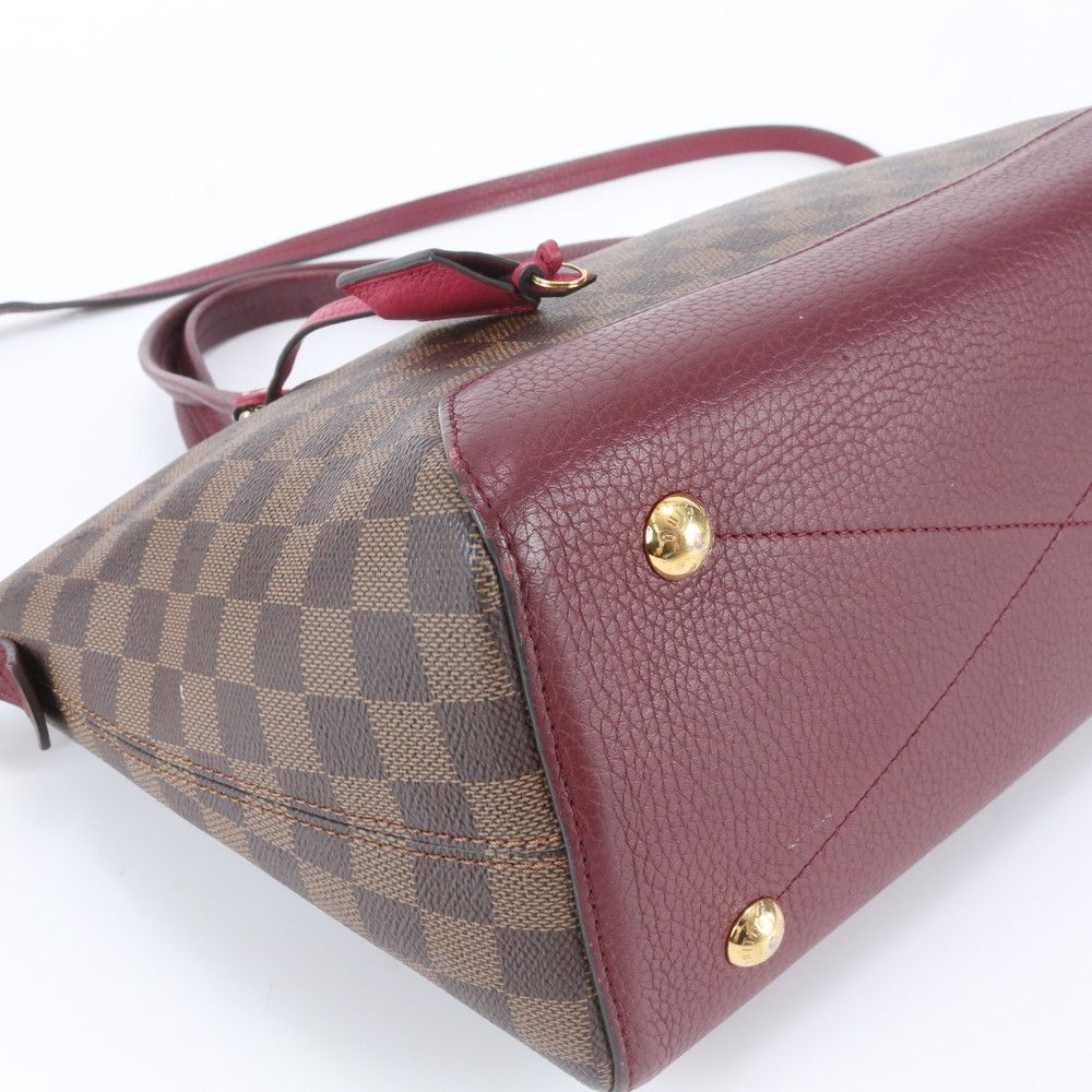 Louis Vuitton Damier Hyde Park Leather 2-Way Tote Bag Crossbody Shoulder — view 4