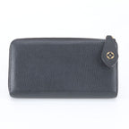Louis Vuitton Taurillon Leather Portefeuille Comet Wallet Zip Around