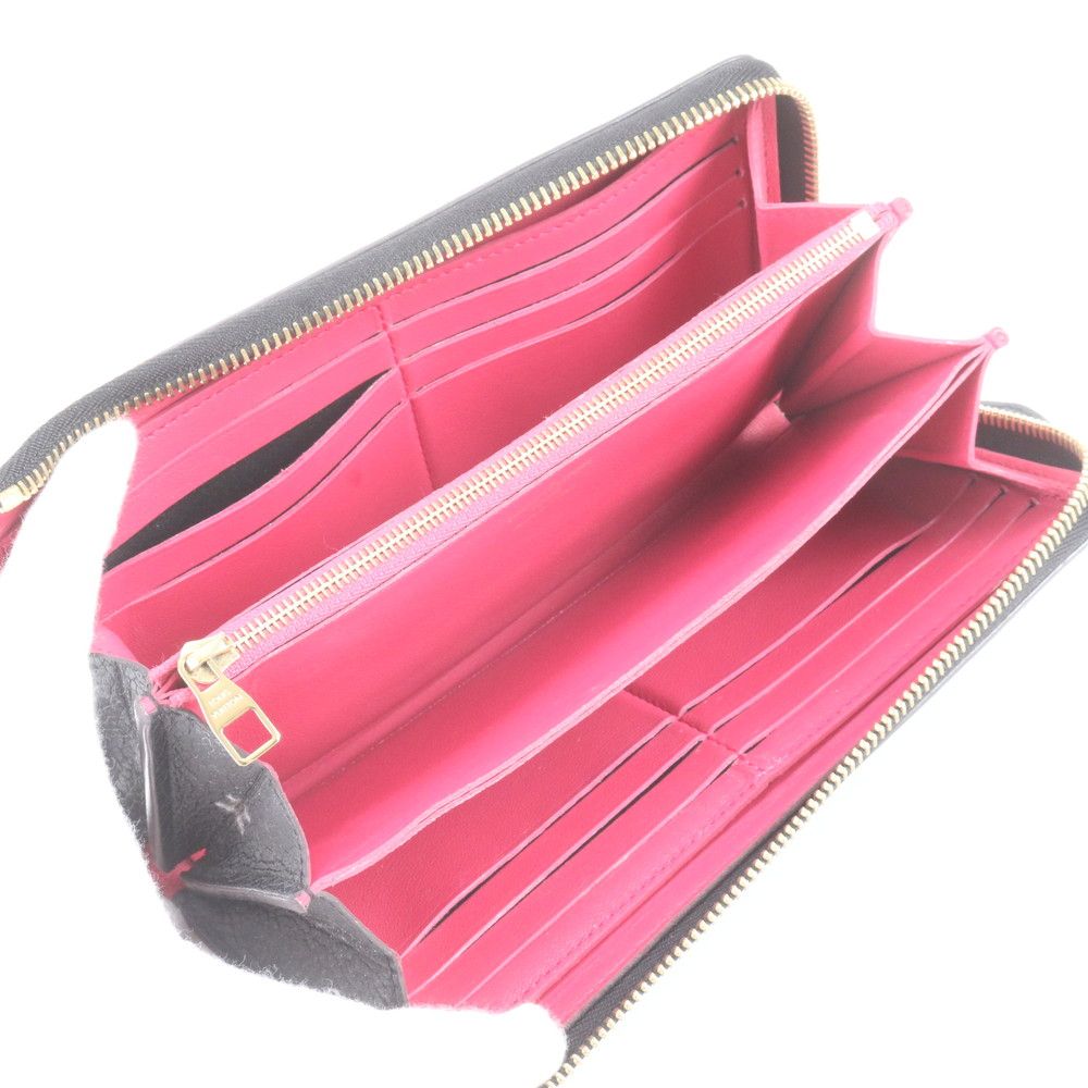 Louis Vuitton Taurillon Leather Portefeuille Comet Wallet Zip Around — view 6