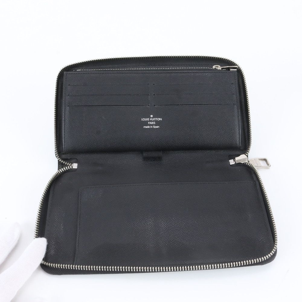 Louis Vuitton Damier Graphite Zippy Organizer Leather Wallet Zip Around — view 6