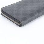 Louis Vuitton Damier Graphite Zippy Organizer Leather Wallet Zip Around — view 3