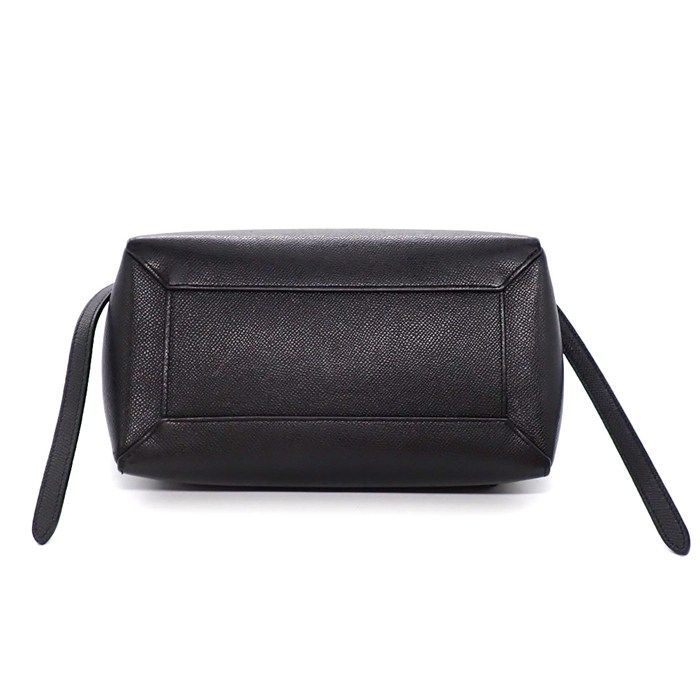 Celine Shoulder Bag Micro Black Calfskin Gold — view 4