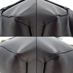 Celine Shoulder Bag Micro Black Calfskin Gold — view 8