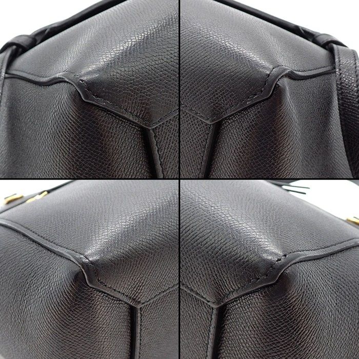 Celine Shoulder Bag Micro Black Calfskin Gold — view 8