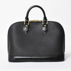 Louis Vuitton Alma PM Handbag Epi Leather Black Gold — view 2