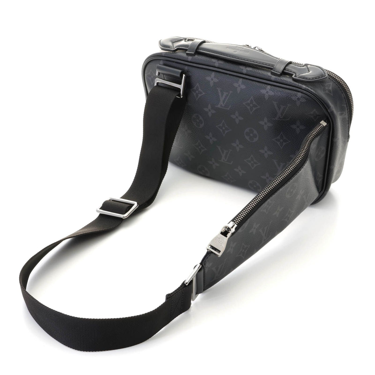 Louis Vuitton Bum Bag Monogram Eclipse Shoulder Black — view 2