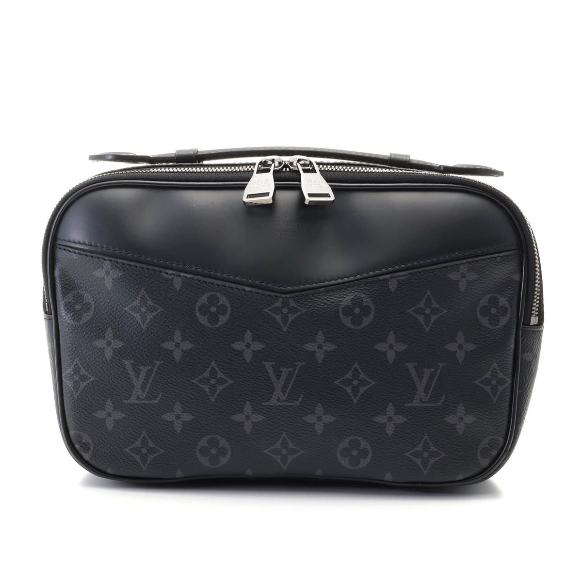 Louis Vuitton Bum Bag Monogram Eclipse Shoulder Black