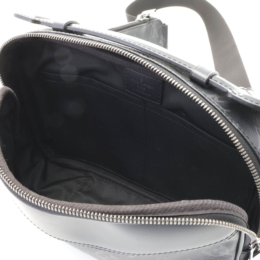 Louis Vuitton Bum Bag Monogram Eclipse Shoulder Black — view 6