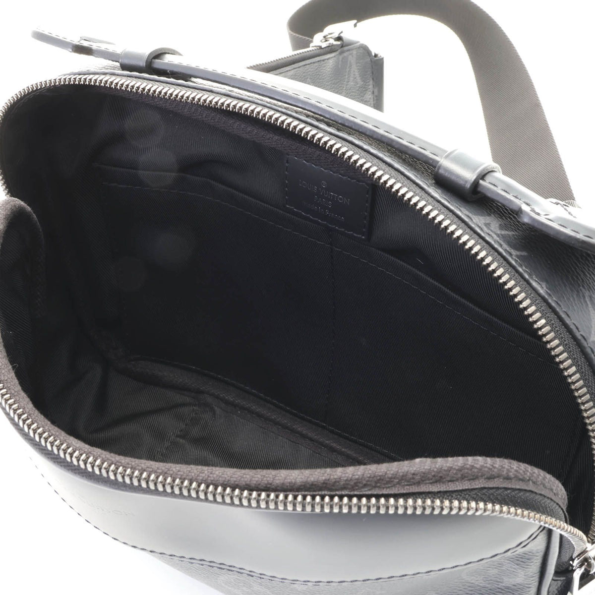 Louis Vuitton Bum Bag Monogram Eclipse Shoulder Black — view 6