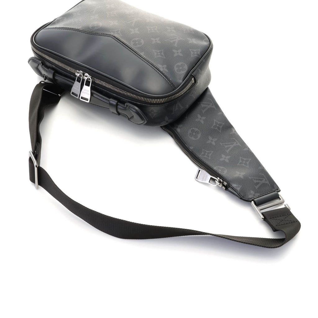 Louis Vuitton Bum Bag Monogram Eclipse Shoulder Black — view 4