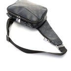 Louis Vuitton Bum Bag Monogram Eclipse Shoulder Black — view 4