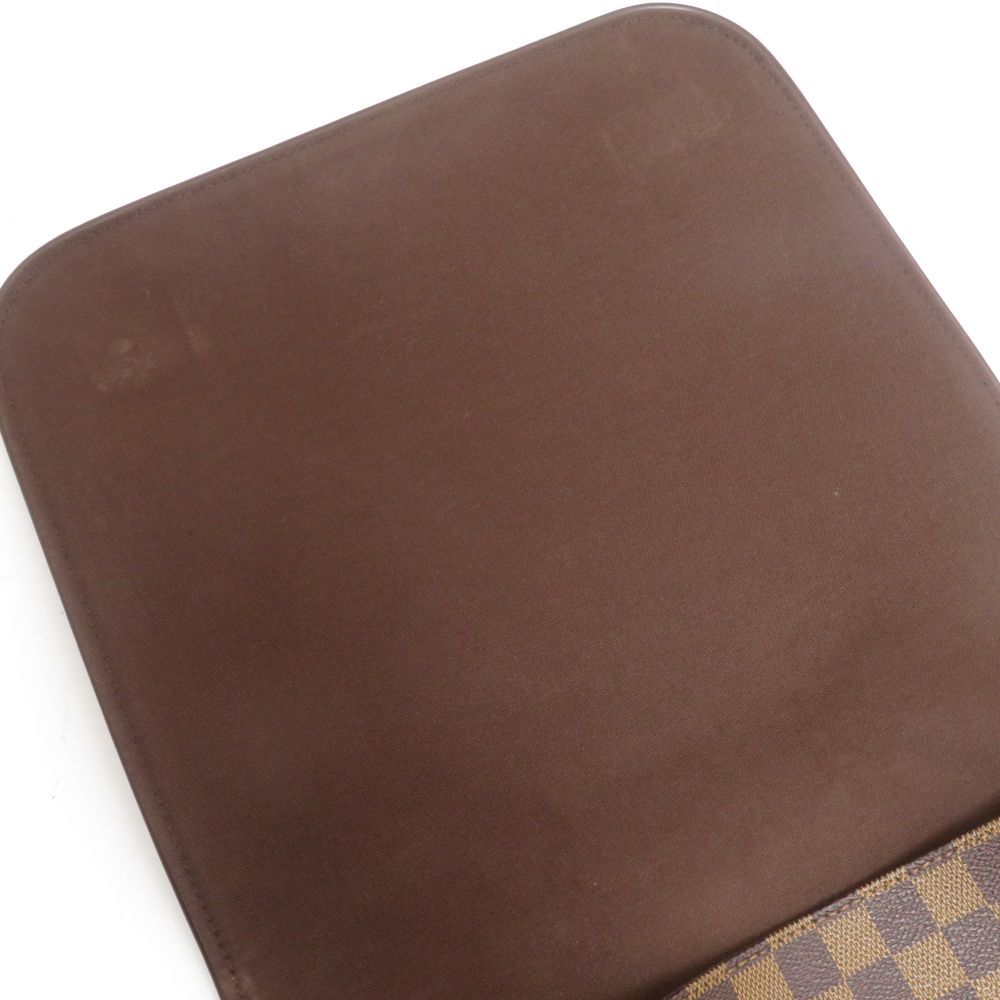 Louis Vuitton Brooklyn MM Damier Shoulder Bag Canvas Brown — view 7
