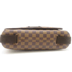 Louis Vuitton Brooklyn MM Damier Shoulder Bag Canvas Brown — view 3