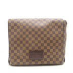 Louis Vuitton Brooklyn MM Damier Shoulder Bag Canvas Brown
