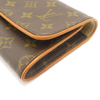 Louis Vuitton Pochette Twin GM Monogram Waist Bag Brown — view 5