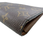 Louis Vuitton Portefeuille Brazza Monogram Leather Brown Wallet Bifold — view 5