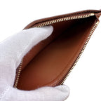 Louis Vuitton Portefeuille Brazza Monogram Leather Brown Wallet Bifold — view 7