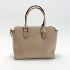 Prada Saffiano 2-Way Bag Beige with Trap — view 2