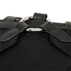 Prada Quilted Mini Backpack Black Nylon Leather — view 8
