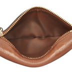 Louis Vuitton Monogram Empreinte Leopard Pochette Cles NM Coin Purse Beige — view 7