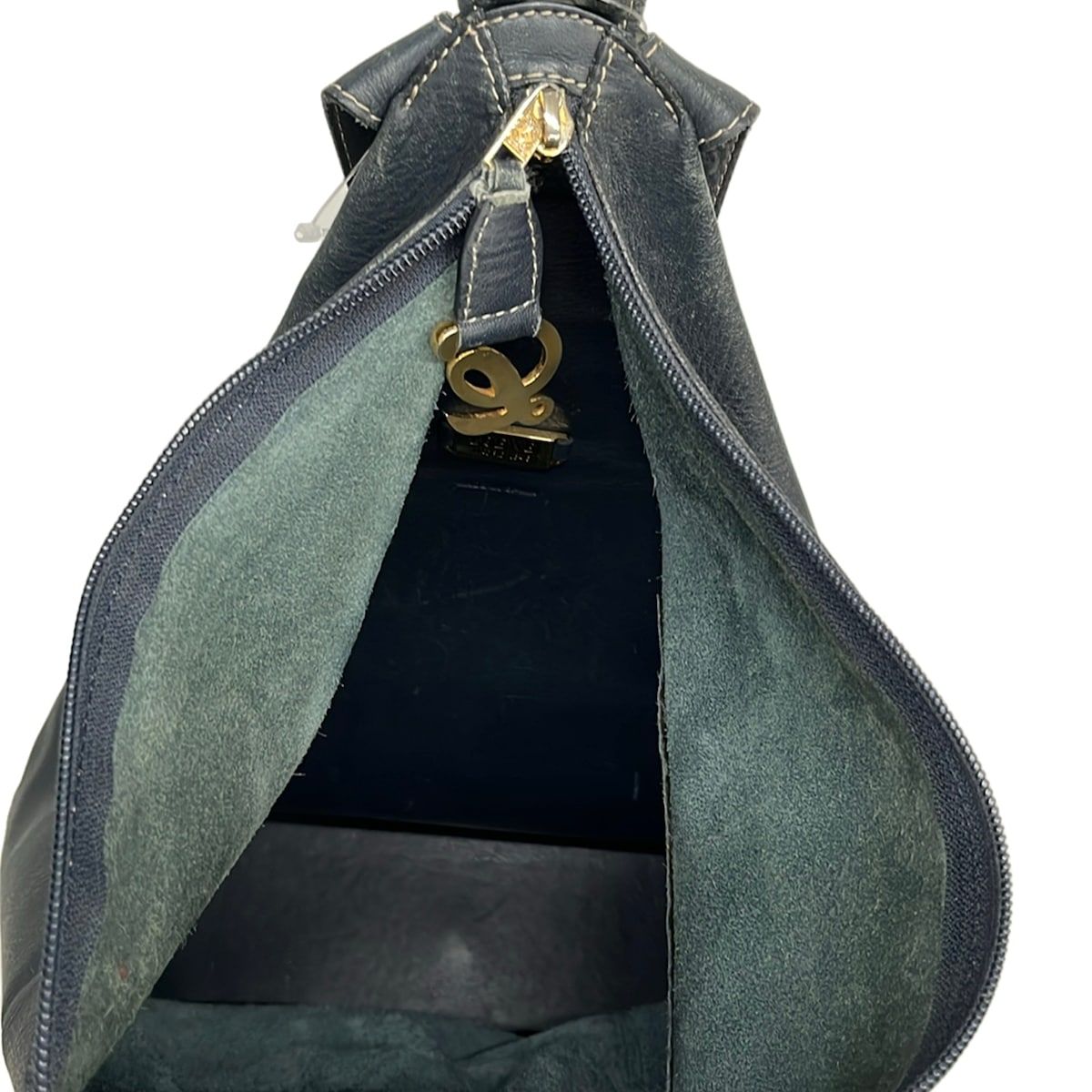 Loewe Backpack Anton Dark Navy Leather — view 7